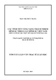 Tóm tắt luận văn Thạc sĩ Luật học: Các tình tiết tăng nặng trách nhiệm hình sự theo luật hình sự Việt Nam