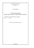 Tóm tắt luận văn Thạc sĩ Luật học: Cải cách hành chính trong lĩnh vực đầu tư nước ngoài ở nước ta