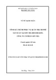 Tóm tắt luận văn Thạc sĩ Quản trị kinh doanh: Tính giá thành phục vụ quản trị chi phí sản xuất tại Sơn Trà resort&spa - Công ty cổ phần Sơn Trà