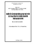 Tóm tắt đề tài khoa học và công nghệ cấp Đại học Đà Nẵng: Nghiên cứu xây dựng hệ thống dạy học trực tuyến Vật lý đại cương ở các trường thành viên thuộc Đại học Đà Nẵng