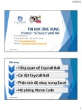 Bài giảng Tin học ứng dụng: Chương 1 - Phan Minh Trung