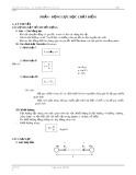 Tài liệu Cơ học: Phần - Động lực học chất điểm