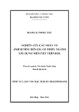 Tóm tắt luận văn Thạc sĩ Quản trị kinh doanh: Nghiên cứu các nhân tố ảnh hưởng đến giá cổ phiếu ngành xây dựng niêm yết trên HSX