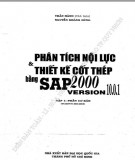  phân tích nội lực và thiết kế cốt thép bằng sap 2000 version 10.0.1 (tập 1 - phần cơ bản): phần 1