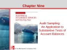 Lecture Auditing and assurance services (Second international edition) - Chapter 9: Audit sampling: An application to substantive tests of account balances