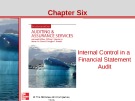 Lecture Auditing and assurance services (Second international edition) - Chapter 6: Internal control in a financial statement audit 