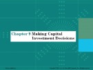 Lecture note Essentials of corporate finance – Chater 9: Making capital investment decisions