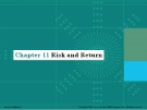 Lecture note Essentials of corporate finance – Chater 11: Risk and return