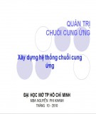 Bài giảng Quản trị chuỗi cung ứng: Phần 6 - ThS. Nguyễn Phi Khanh