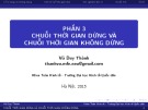 Bài giảng Phân tích chuỗi thời gian: Phần 3 - Vũ Duy Thành