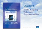Lecture Principles of Managerial finance (4th edition): Chapter 9 - Lawrence J. Gitman