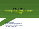 Bài giảng Kỹ thuật lập trình: Chương 3 - Trần Minh Thái