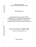 Luận văn Thạc sĩ Quản trị kinh doanh: Hoạch định chiến lược phát triển thị trường các sản phẩm kỹ thuật số trên kênh Thương mại điện tử tại công ty Cổ phần bán lẻ KTS FPT giai đoạn 2013 đến 2015