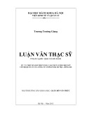 Luận văn Thạc sĩ Quản trị kinh doanh: Một số giải pháp nâng cao chất lượng đội ngũ cán bộ quản lý của Công ty cổ phần bia Hà Nội – Hồng Hà