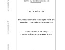 Luận văn Thạc sĩ Kỹ thuật: Hoàn thiện công tác tuyển dụng nhân lực cho Công ty Cổ phần Intimex Việt Nam