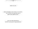 Luận văn Thạc sĩ Kỹ thuật: Phân tích hiệu quả dự án đầu tư xây dựng Dự án Trung tâm Thương mại và Dịch vụ Dầu khí Đà Nẵng