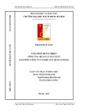 Luận văn Thạc sĩ Khoa học: Giải pháp hoàn thiện công quản lý sản xuất tại Tổng công ty Cơ khí Xây dựng (COMA)
