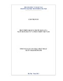 Luận văn Thạc sĩ Kỹ thuật: Phát triển dịch vụ phi tín dụng của Ngân hàng đầu tư và phát triển Việt Nam