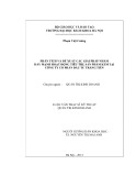 Luận văn Thạc sĩ Quản trị kinh doanh: Phân tích và đề xuất các giải pháp nhằm đẩy mạnh hoạt động tiêu thụ sản phẩm Kem tại Công ty cổ phần Đầu Tư Tràng Tiền