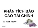 Bài giảng Tài chính doanh nghiệp cơ bản: Chương 3 + 4 - ThS. Hà Minh Phước