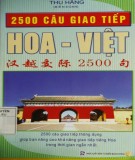  2500 câu giao tiếp hoa-việt: phần 1