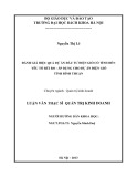 Luận văn Thạc sĩ Quản trị kinh doanh: Đánh giá hiệu quả dự án đầu tư điện gió có tính đến yếu tố rủi ro - áp dụng cho dự án điện gió tỉnh Bình Thuận