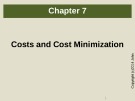 Lecture Microeconomics (5th edition): Chapter 7 - Besanko, Braeutigam