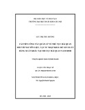 Luận văn Thạc sĩ Quản trị kinh doanh: Cải tiến công tác quản lý về thủ tục hải quan đối với nguyên liệu, vật tư NK để sản xuất hàng XK tại Chi cục Hải quan Nam Định