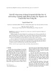 Liên kết vùng trong sử dụng tài nguyên khí hậu, bảo vệ môi trường và phòng tránh thiên tai giữa Tây Nguyên với Duyên Hải Nam Trung Bộ