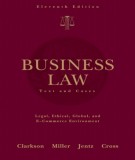  business law - text and cases (11th edition): part 1