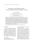 Determinants of Dividend Payout Policy A Case of Nonfinancial Listed Companies in Vietnam