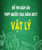 Đề thi đáp án THPT Quốc gia năm 2017 môn Vật lý (Mã đề 201)