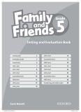 Family and friends 5 - Testing and Evaluation Book