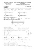 Đề thi THPT Quốc gia môn Toán năm 2017 - Mã đề thi 101
