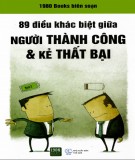  89 điều khác biệt giữa người thành công & kẻ thất bại: phần 2