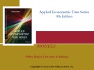 Lecture Applied econometric time series (4e) - Chapter 2: Stationary time-series models