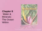 Lecture Discovering nutrition - Chapter 8: Water and minerals