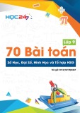 70 bài toán số học đại số hình học và tổ hợp HSG lớp 9