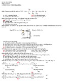 Đề kiểm tra 1 tiết môn Hoá học lớp 11 lần 3