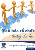 Thông tin Giáo dục quốc tế: Văn hóa tổ chức trường đại học