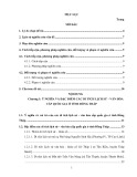 Đề tài Đặc điểm di tích lịch sử - văn hóa cấp quốc gia ở tỉnh Đồng Tháp, giải pháp bảo tồn, tôn tạo và phát huy tác dụng