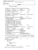 Đề kiểm tra HK 1 môn Tin học 11 năm 2015 - THPT DTNT Tỉnh