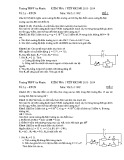 Đề kiểm tra 1 tiết môn Vật lí 11 năm 2014 - THPT An Phước