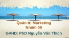 Bài thuyết trình: Quản trị Marketing