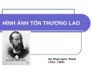 Bài giảng Hình ảnh tổn thương lao - BS. Phạm Quốc Thành