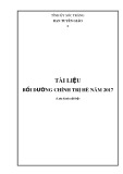 Tài liệu bồi dưỡng chính trị hè năm 2017