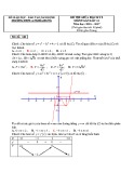 Đề kiểm tra giữa HK 1 môn Toán 12 năm 2017 - THPT A Nghĩa Hưng - Mã đề 389