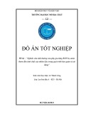 Đồ án: Nghiên cứu ảnh hưởng của phụ tăng RON họ amin thơm đến tính chất của nhiên liệu trong quá trình bảo quản và sử dụng