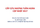 Báo cáo Cấp cứu ngừng tuần hoàn cập nhật 2017