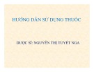 Báo cáo Hướng dẫn sử dụng thuốc